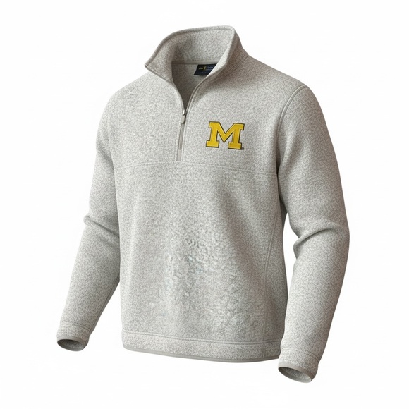 Antigua Other - Antigua University of Michigan 1/4‎ Zip Men's Large NWT